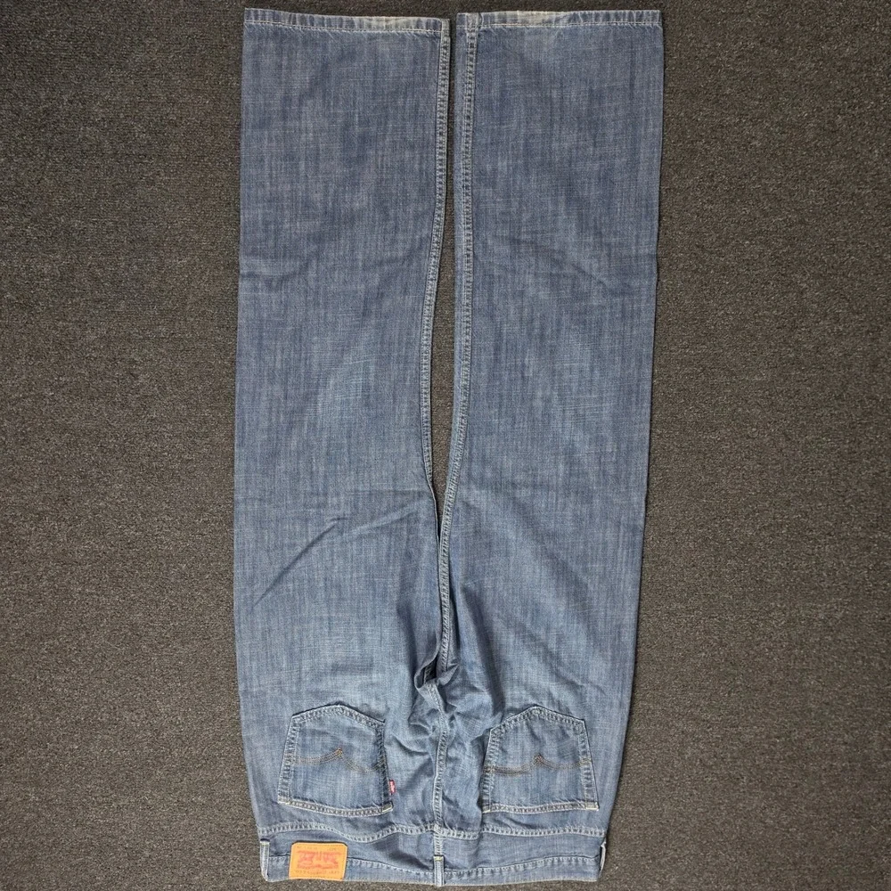 Levi's 569 Loose Straight Jeans Mens 36x36 Blue Denim Casual Classic 5-Pocket